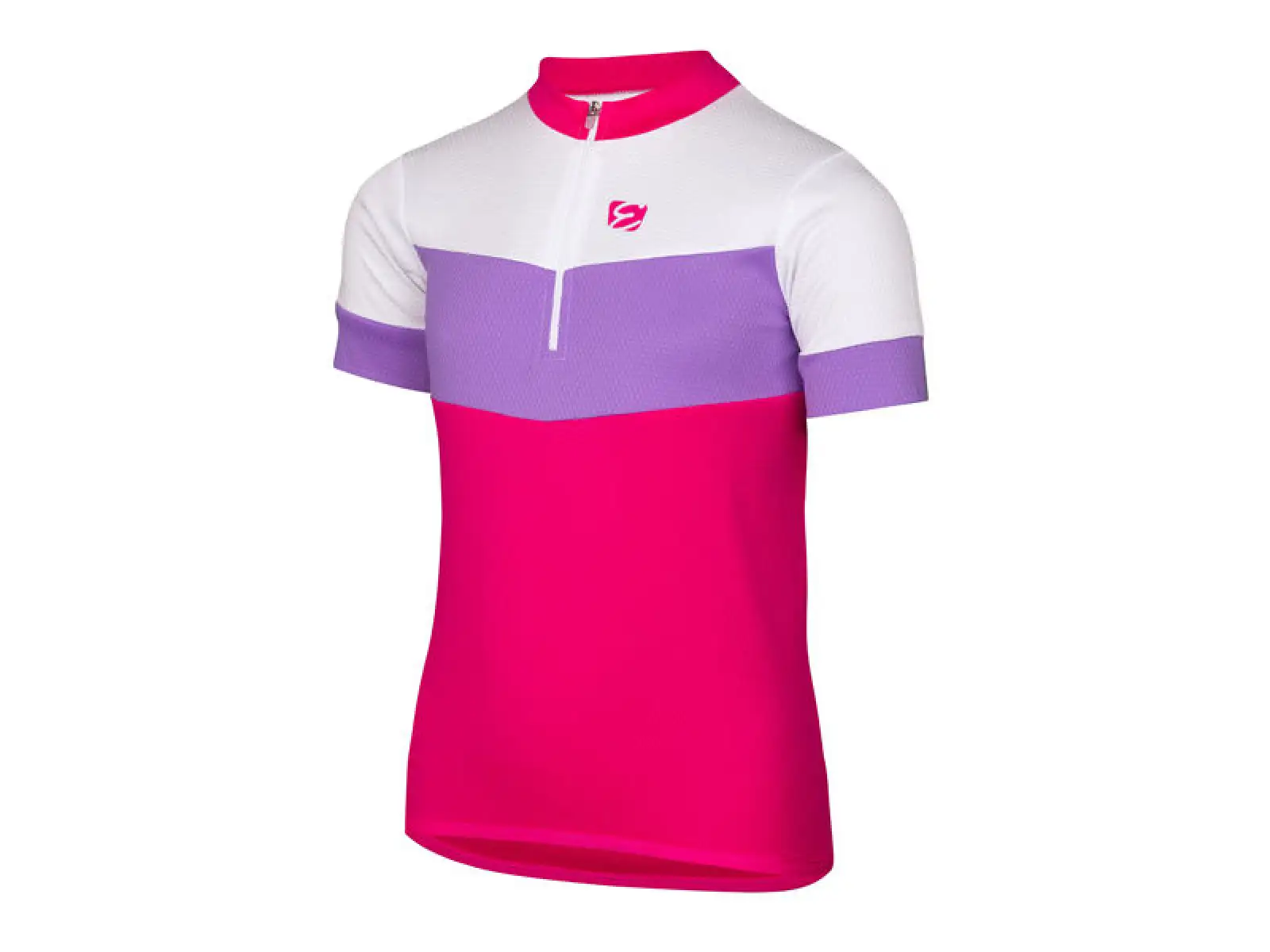 Etape Peddy 2.0 Kindertrikot Kurzarm Lila/Rosa