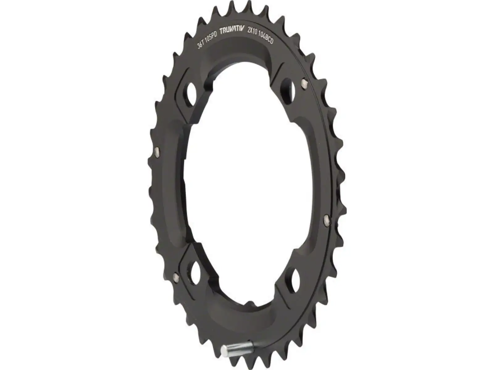 Truvativ Aluminium-Kettenblatt MTB 36Z 104 mm L-Pin Schwarz