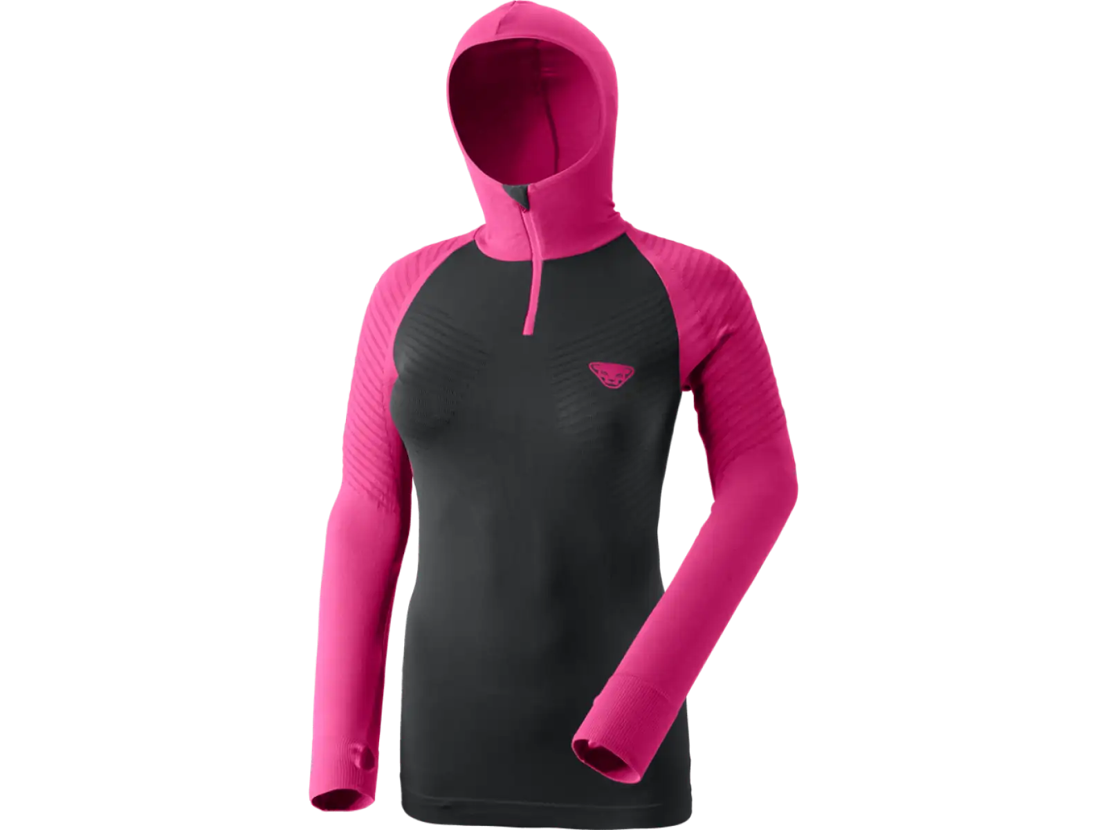 Dynafit FT Dryarn Damen Hoodie in Flamingo Größe S/M.