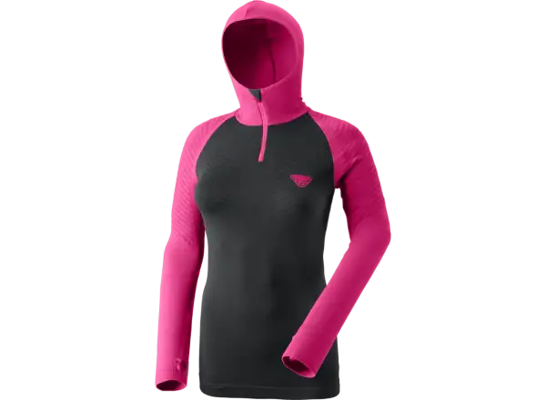 Dynafit FT Dryarn Damen Hoodie in Flamingo Größe S/M.