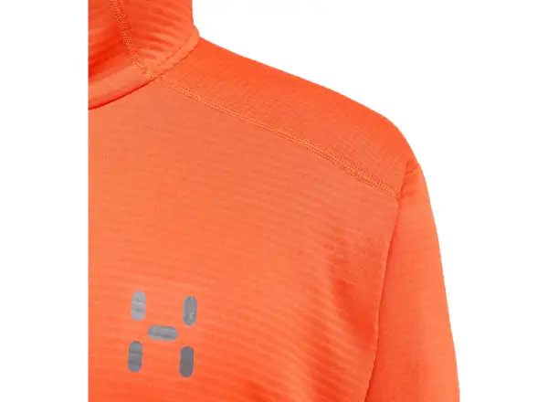 Haglöfs L.I.M Mid Multi Hood Herren Kapuzenpullover rot