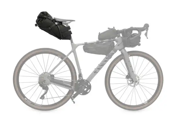 Acepac Saddle Drybag MKIII Satteltasche 8 l schwarz