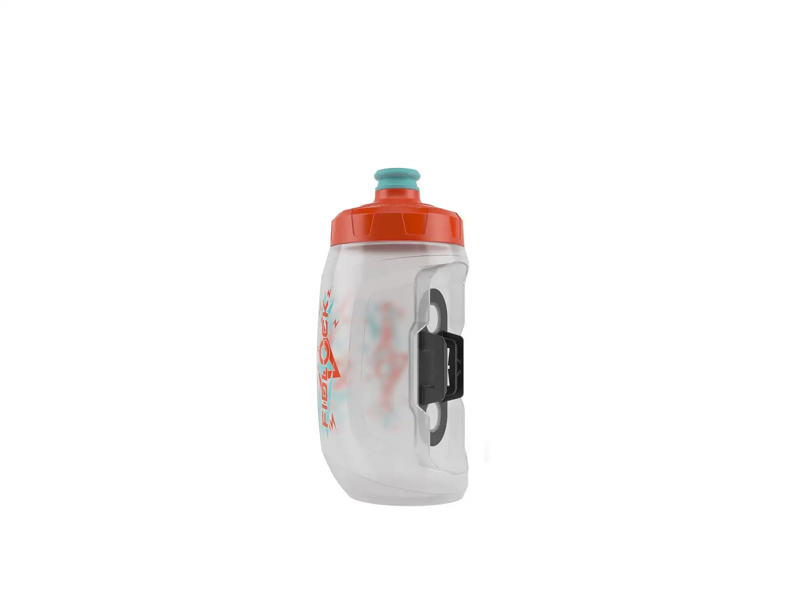 Fidlock Twist Kinderflasche 450 ml Orange/Blau