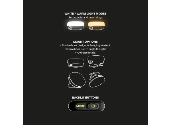 Silva Glow Recharge kompakte Taschenlampe Yellow