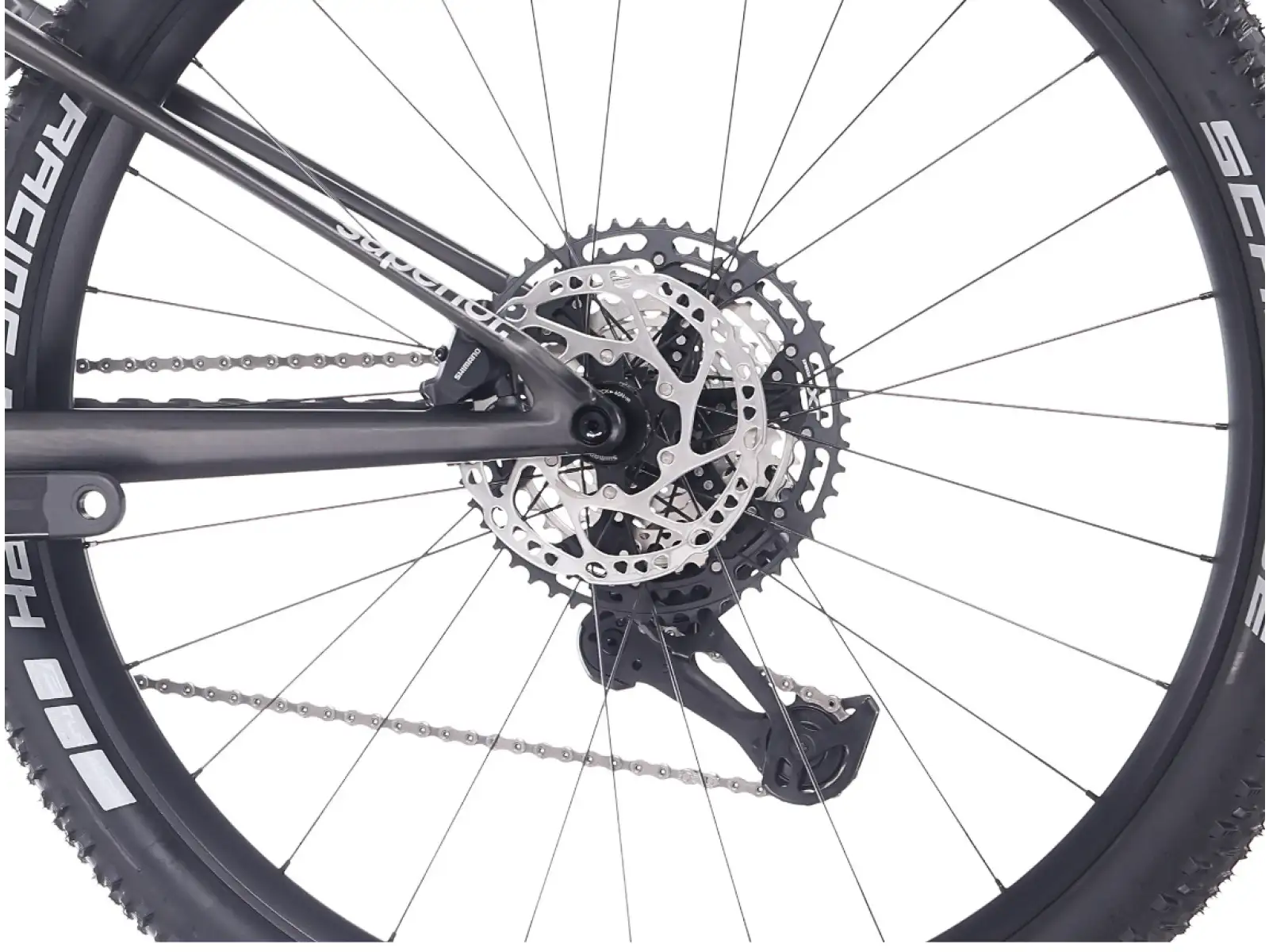 Superior Full‑Suspension Bike – XF 9.7 RC Matte Carbon/Smoke