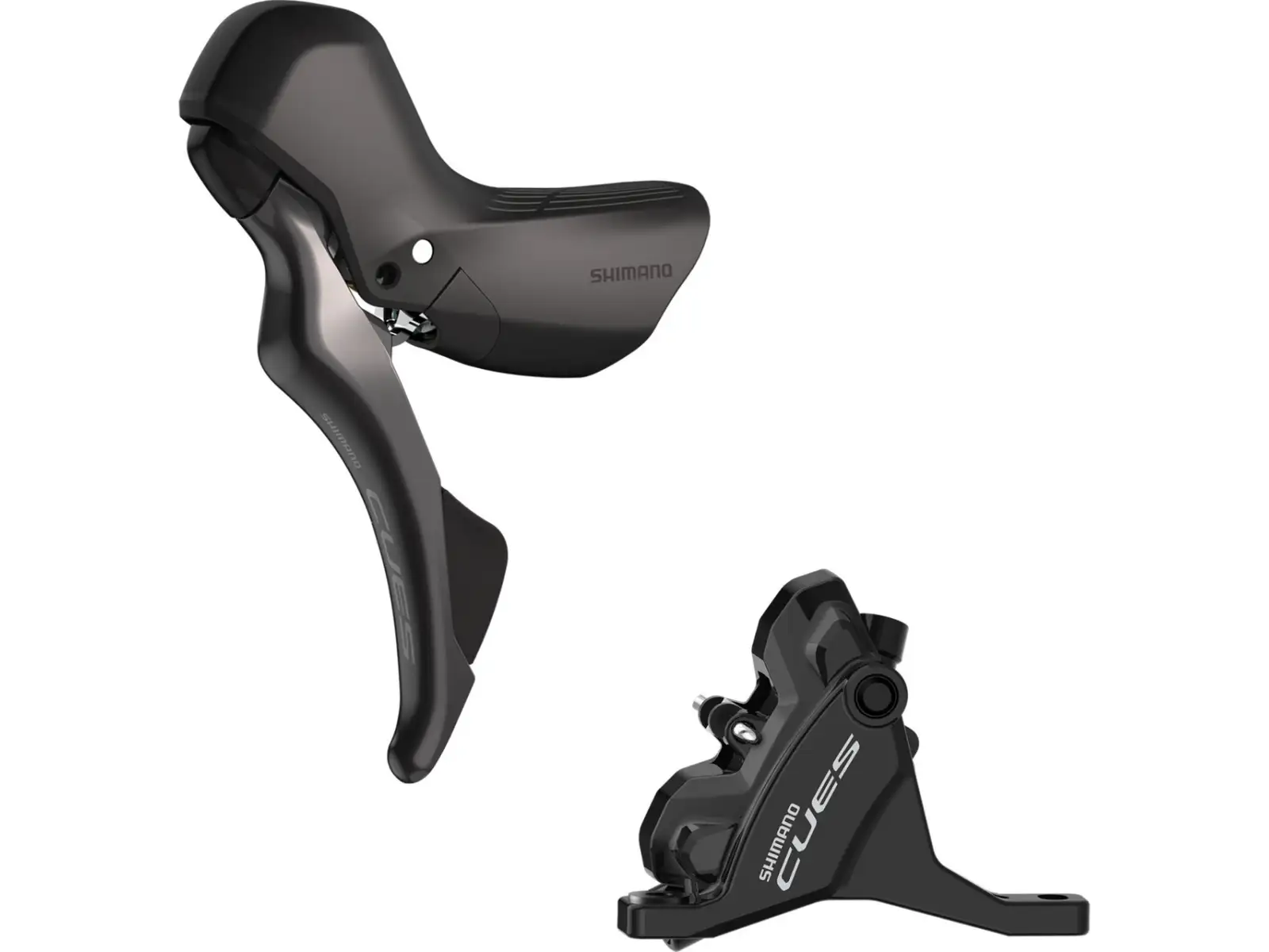Shimano CUES BR-U6030 + ST-U6030 Scheibenbremse vorne (linker Hebel), J-kit, Polymer
