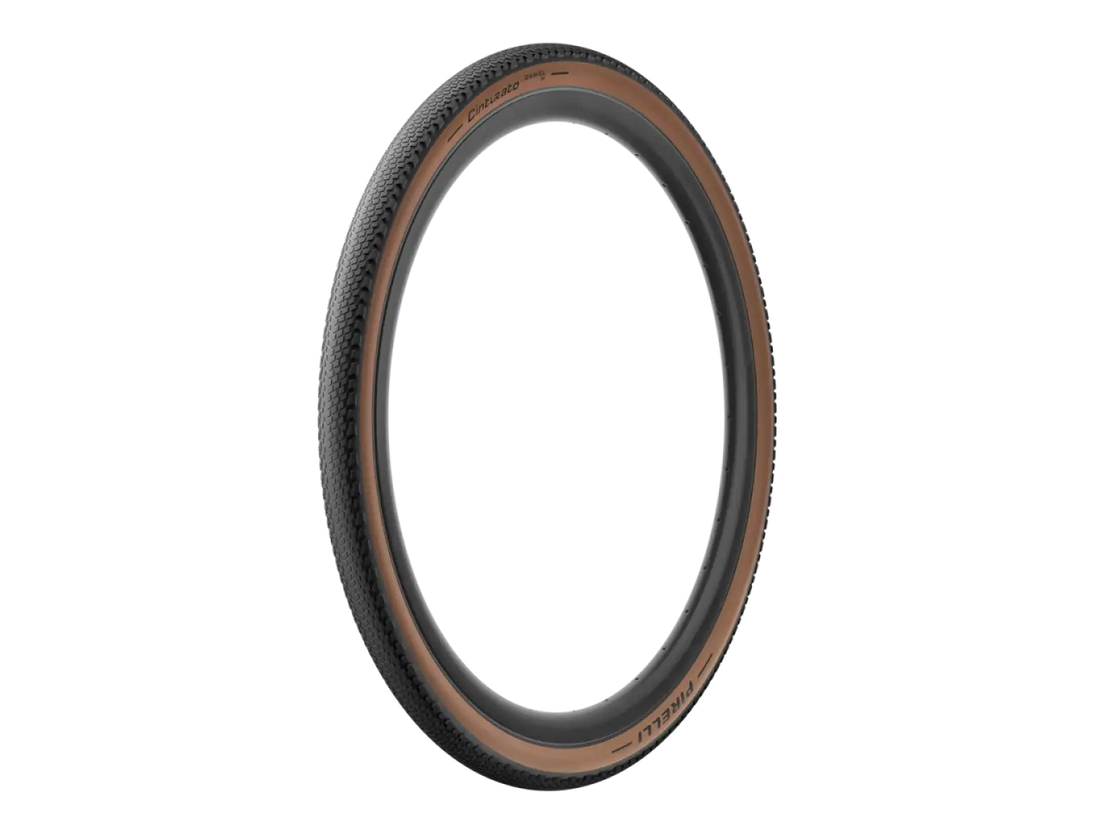 Pirelli Cinturato Gravel H Classic TLR 27,5" Reifen mit Kevlar und Tanwall-Oberfläche.