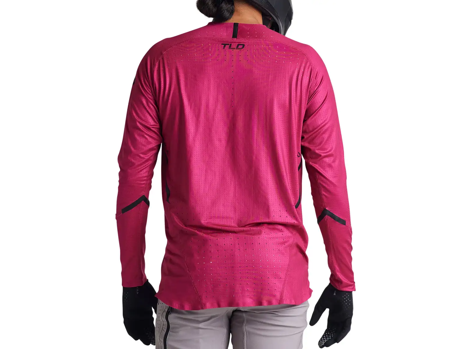 Troy Lee Designs Sprint Ultra Herrentrikot Langarm Mono Berry