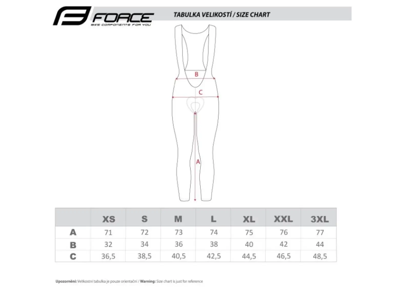 Force Reflex Line Herrenhose mit Latz und Polsterung Schwarz