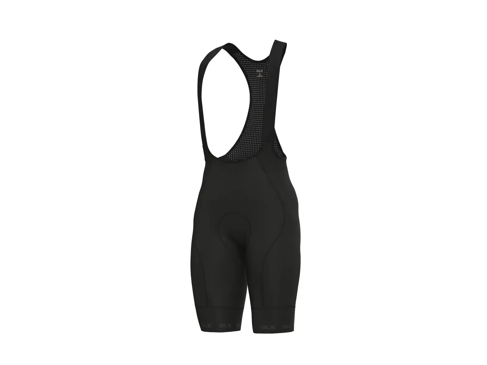 Alé Pragma Corsa 2.0 Herren Shorts mit Einsatz und Träger Black/Fluo Yellow