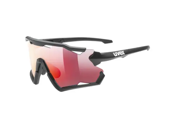 Uvex Sportstyle 228 Sonnenbrille Black Mat/Mirror Red Uni