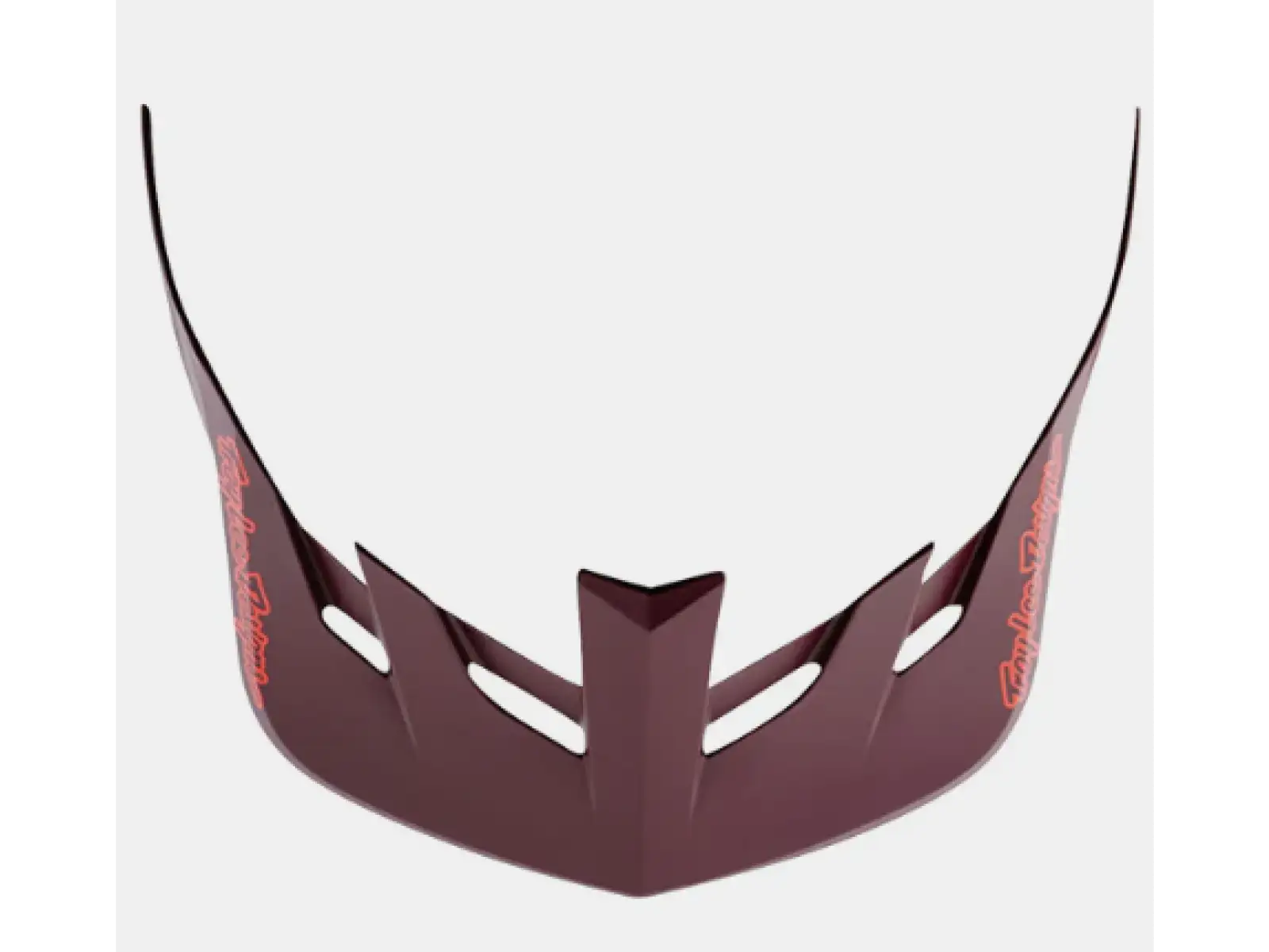 Troy Lee Designs Flowline SE Helm Badge Maroon