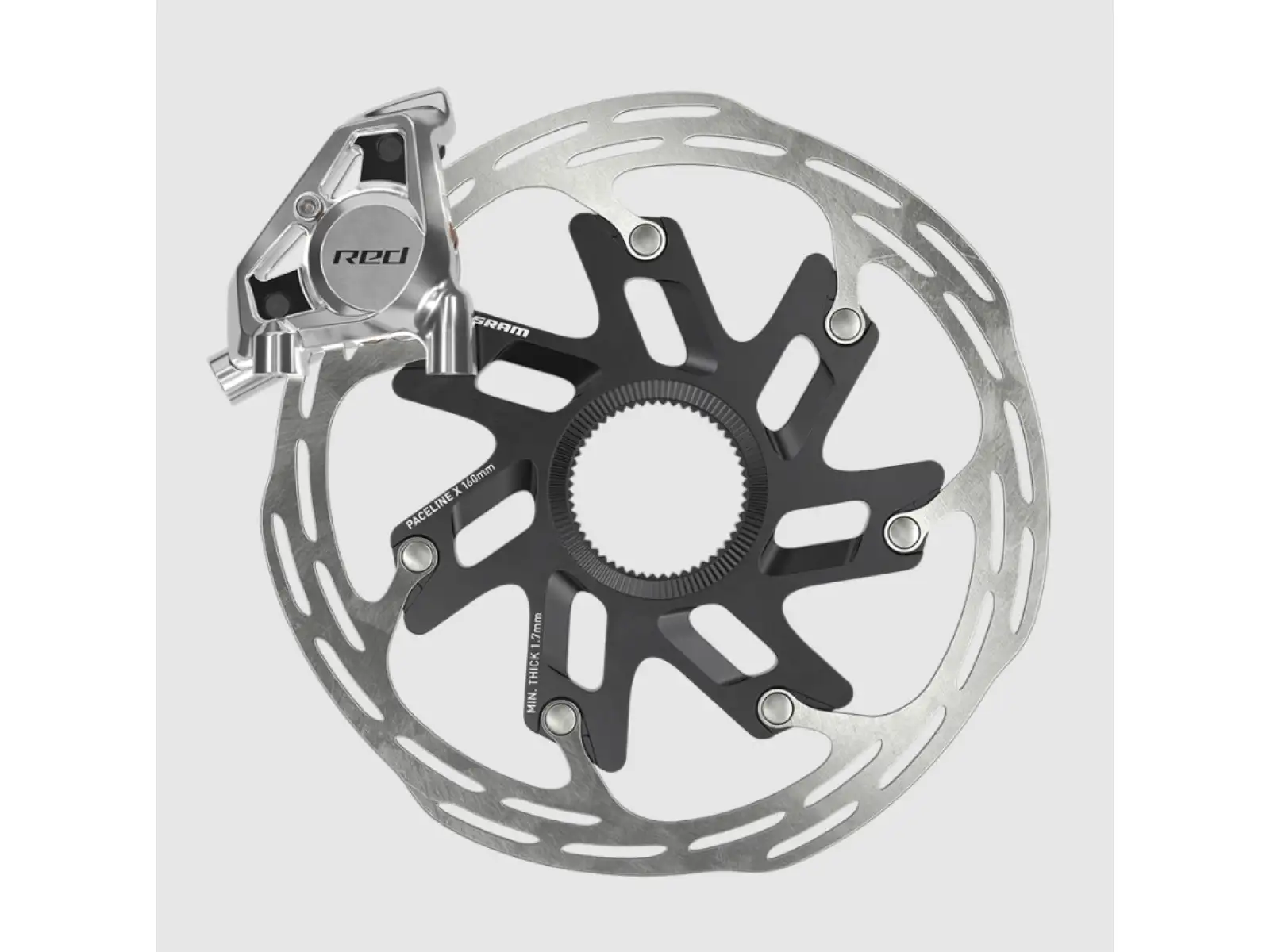 Sram Red AXS E1 Hinterradbremse und Schaltung