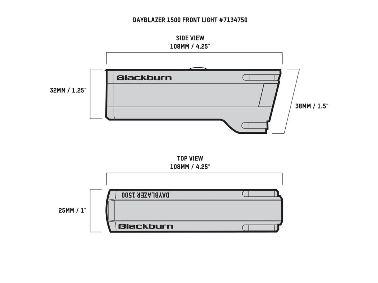 Blackburn Dayblazer 1500 Frontlicht