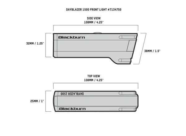 Blackburn Dayblazer 1500 Frontlicht