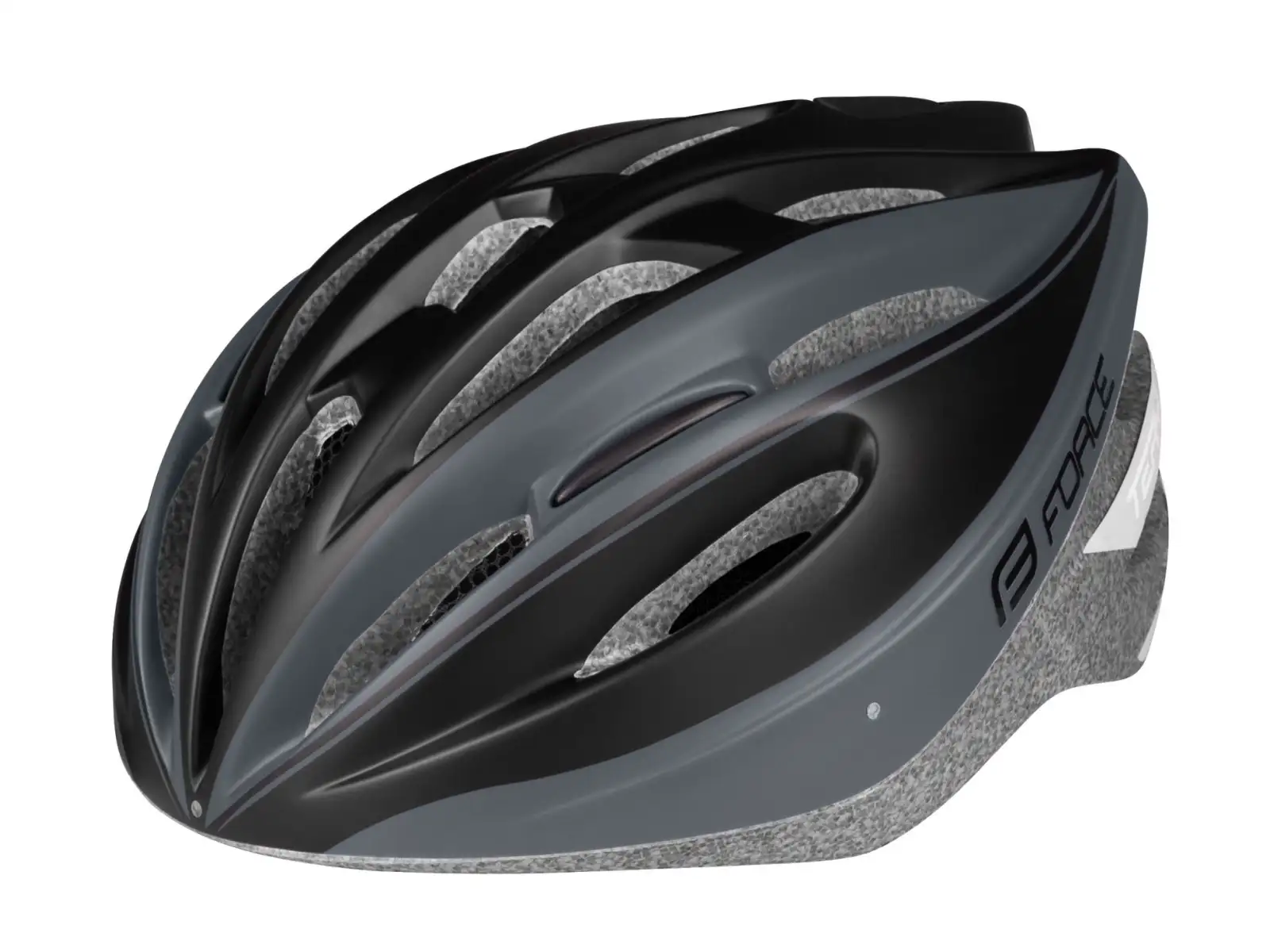 Force Tery Fahrradhelm schwarz/grau.