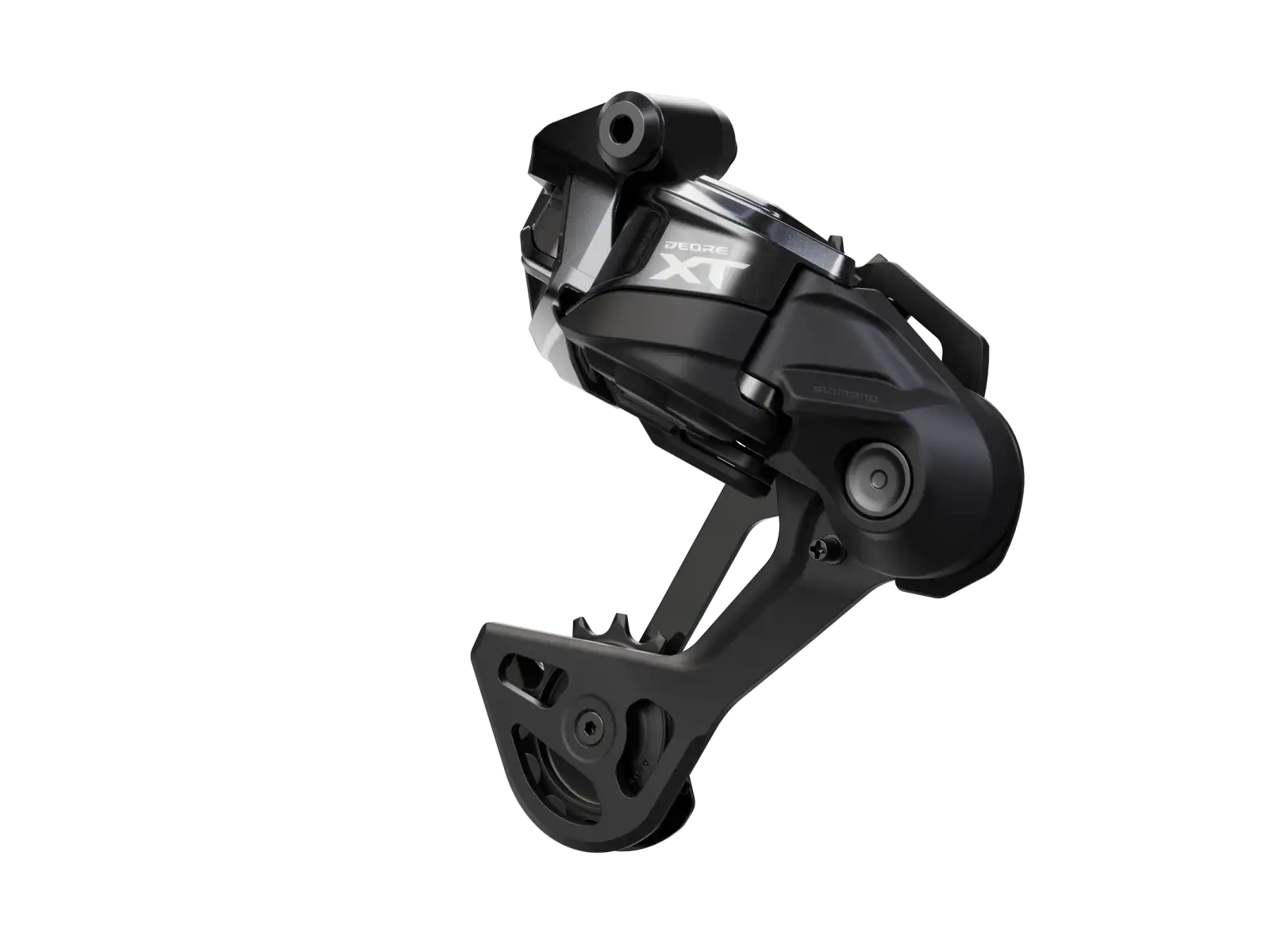 Shimano XT Di2 Upgrade-Set – Schaltwerk SGS, Schalthebel I-Spec, Akku, Ladegerät, Kette 12-fach