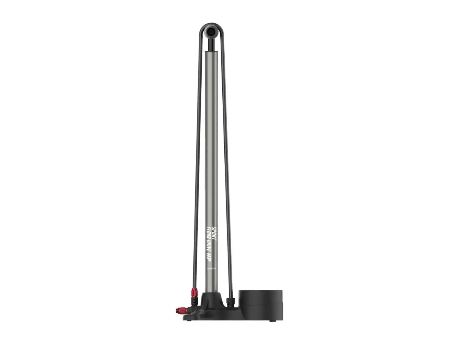 Lezyne Sport Floor Drive 3.5 Pumpe Flat Grey