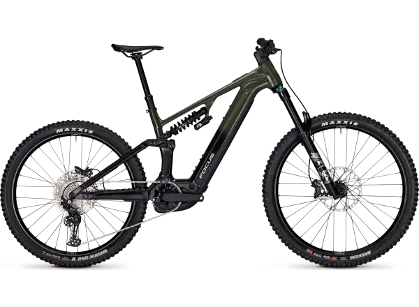 Focus E-Mountainbike – SAM2 6.8 800 Wh Urbangreen/Magicblack