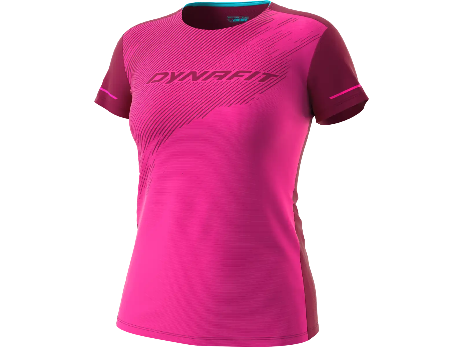 Dynafit Alpine 2 Damen T-Shirt mit kurzen Ärmeln Pink Glo