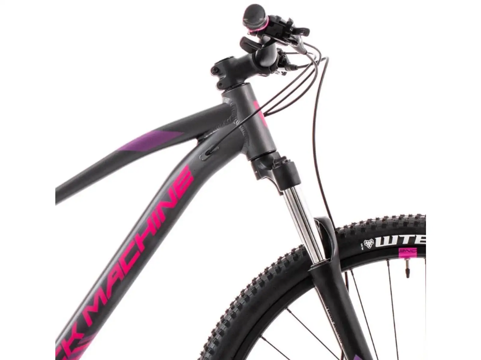 Rock Machine Catherine 10-29 matt Anthrazitgrau/Rosa/Violett Mountainbike