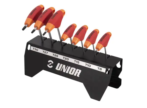Unior Satz Torx-Schlüssel mit T-Griff T8-T30