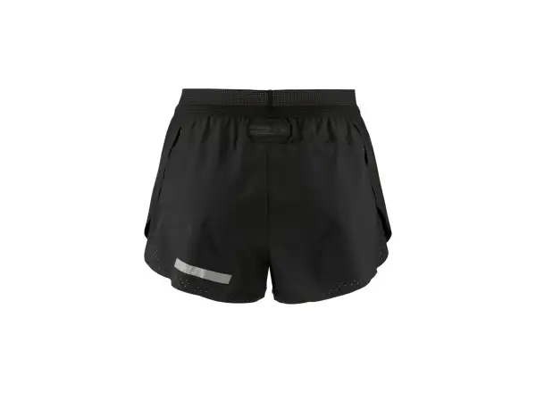 Craft Pro Hypervent Split 2 Damen-Laufshorts Schwarz