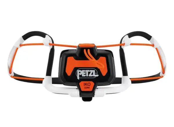 Petzl IKO Core wiederaufladbare Stirnlampe Schwarz
