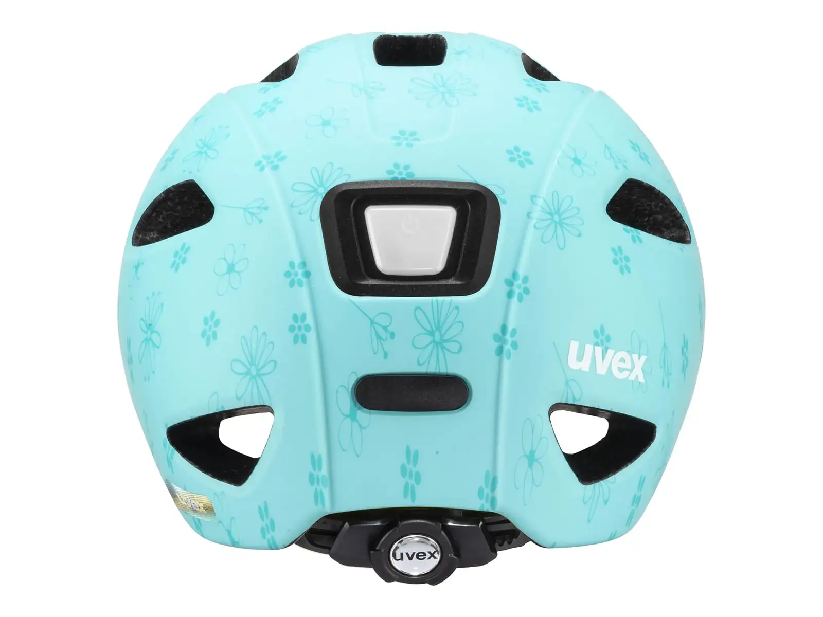 Uvex Oyo Style Kinderhelm Blumen/Cyan Matt