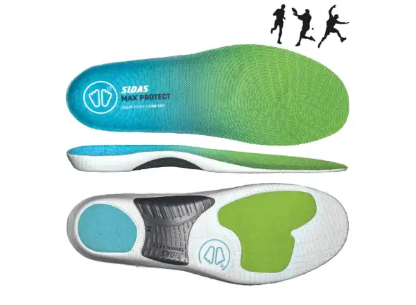 Sidas Max Protect Activ' Slim Einlegesohlen mittleres Gewölbe 1 Paar