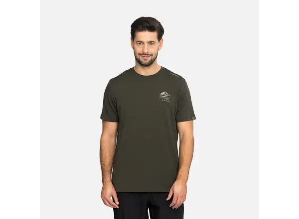 Viking Lenta Bamboo Herren T-Shirt kurzer Ärmel Olive
