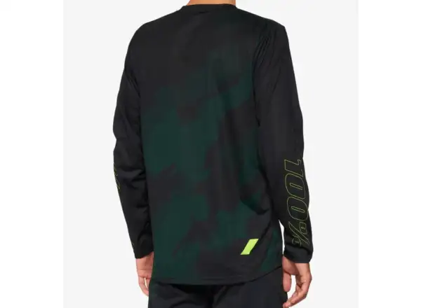 100% Airmatic LE Herrentrikot mit langen Ärmeln Black Camo
