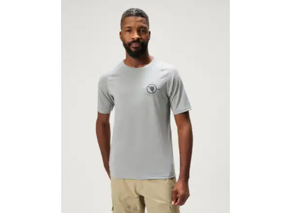 Endura Loop Herren T-Shirt kurzärmelig Dreich Grey