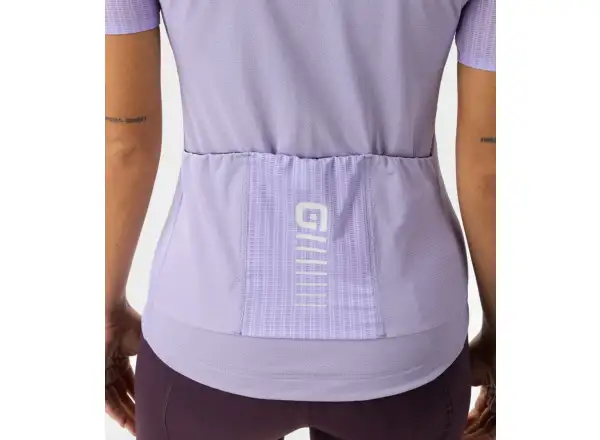 Alé R-EV1 Silver Cooling Damen Kurzarmtrikot lavendel