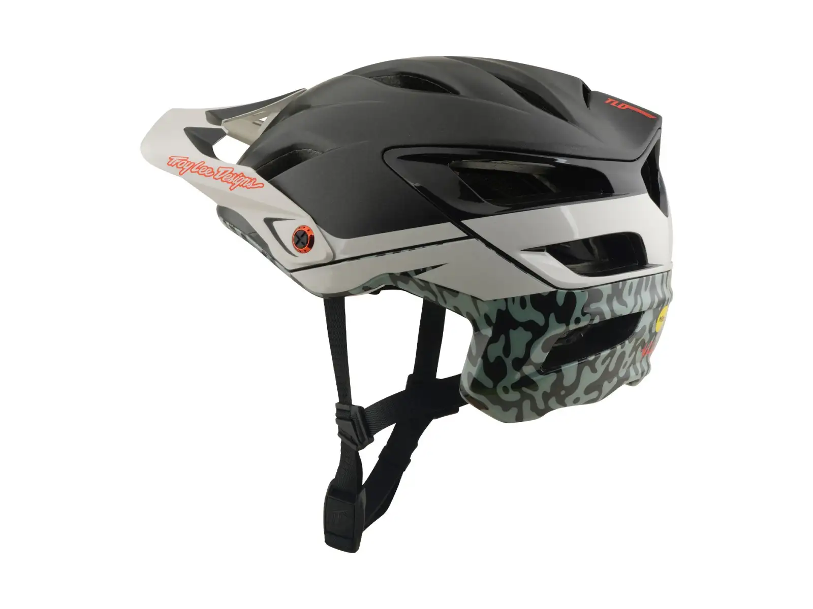 Troy Lee Designs A3 MIPS Helm Halo Charcoal/Pumice