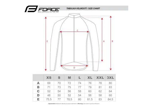 Force Reckless Unisex Langarmtrikot Schwarz/Rosa/Fluo