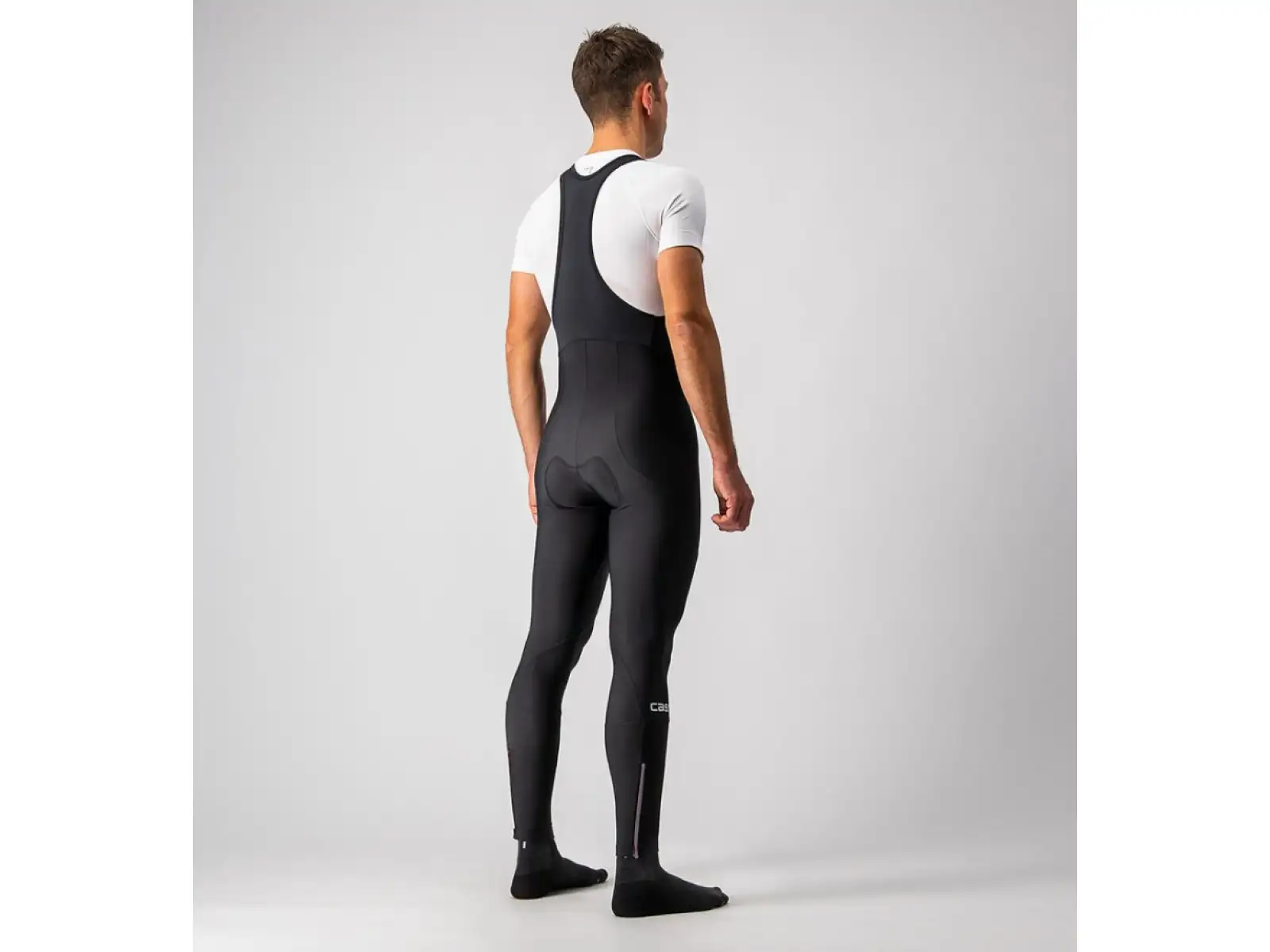 Castelli Entrata Herrenhose mit Latz Black