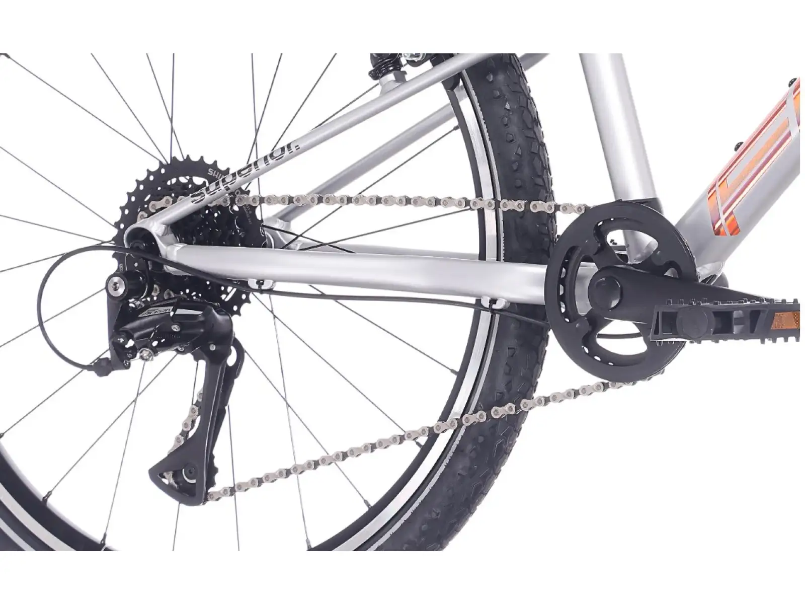 Superior F.L.Y. 24 VB Kinderfahrrad Matte Silver