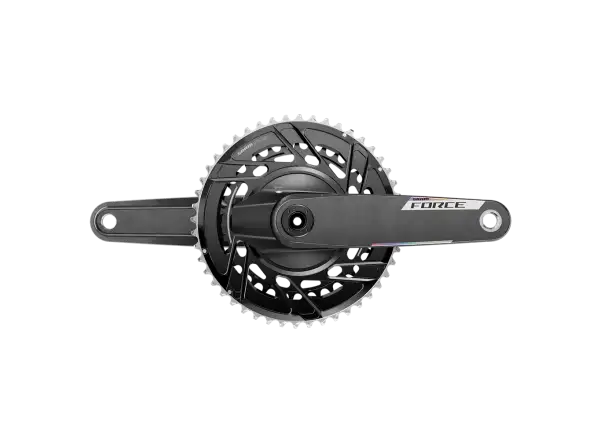 SRAM Force E1 DUB Kurbelgarnitur – mit Powermeter & 50/37 Z. Kettenblättern