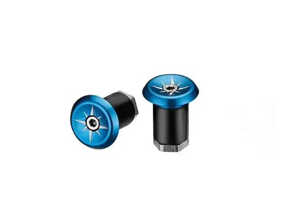 Ciclovation Vortex Lenkerstopfen blau