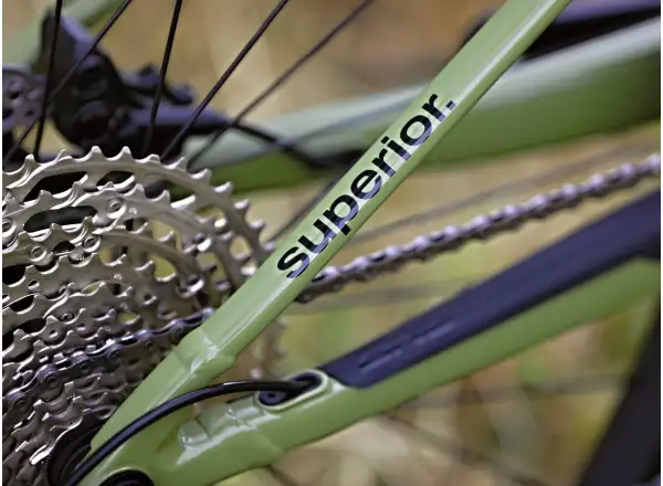 Superior XF 6.2 DC Mountainbike in Gloss Olive.
