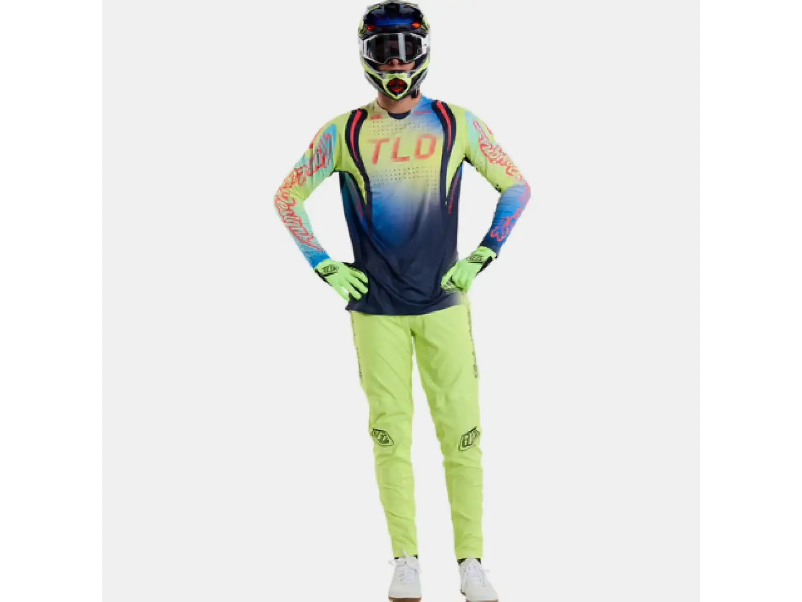 Troy Lee Designs Sprint Ultra Mono Herren Hosen Glo Yellow