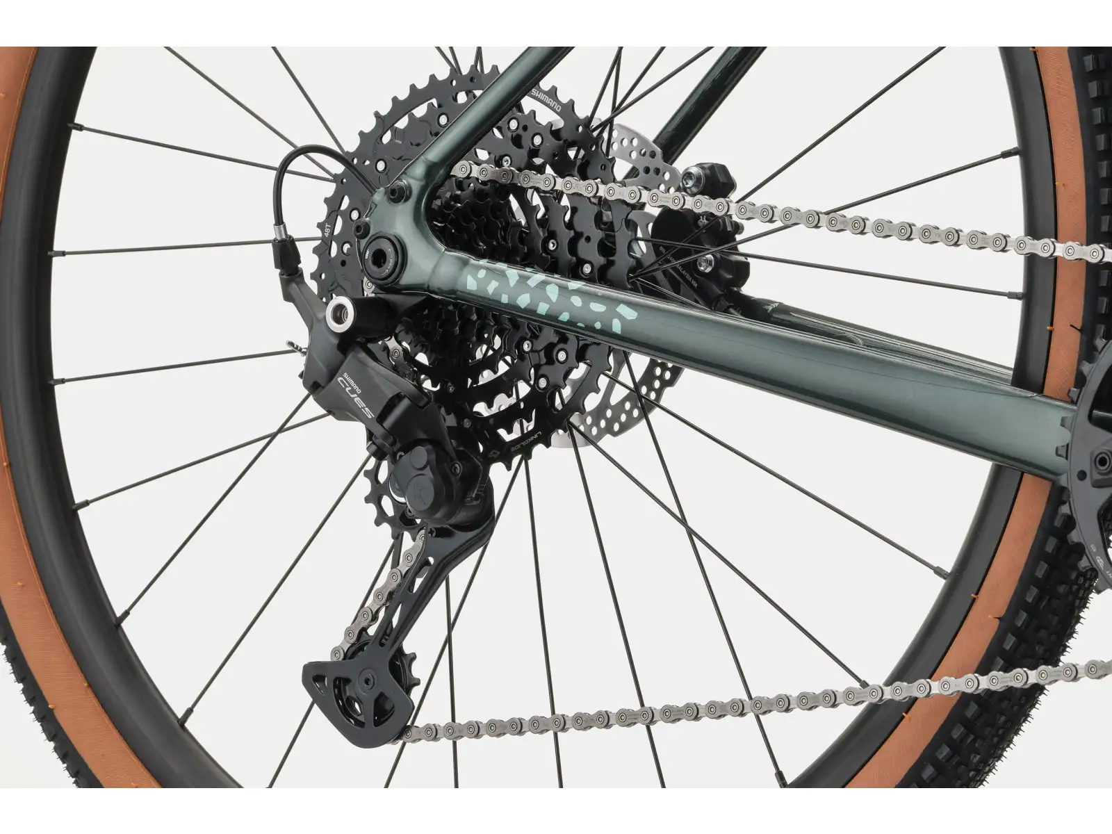 Cannondale Topstone CAAD 3 CUES 1X Gravelbike Tech Green
