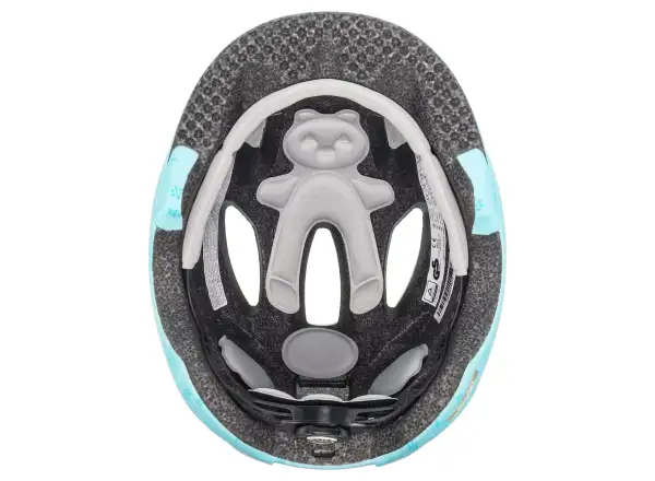 Uvex Oyo Style Kinderhelm Blumen/Cyan Matt