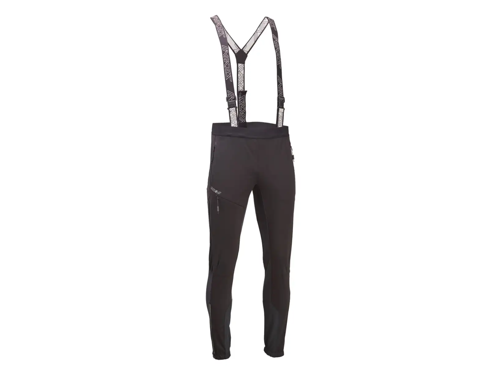 Silvini Alzaro Herrenhose mit Träger Schwarz