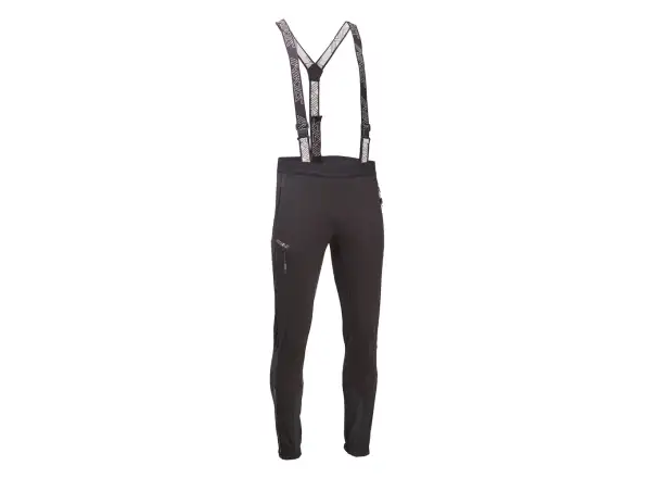 Silvini Alzaro Herrenhose mit Träger Schwarz