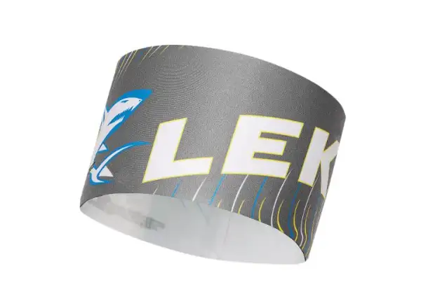 Leki Race Shark Stirnband Kopfband anthrazit-blau, Größe Uni