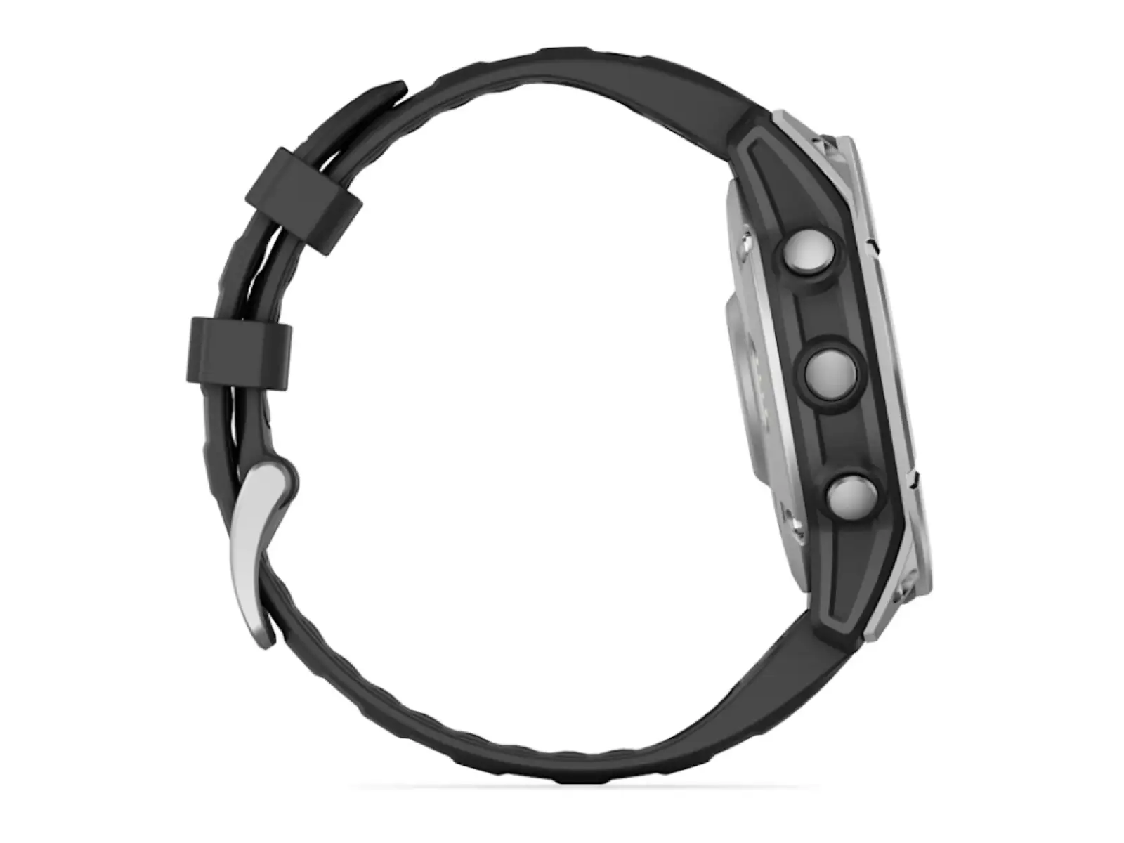 Garmin fenix E - 47 mm AMOLED Smartwatch Slate Grey Steel