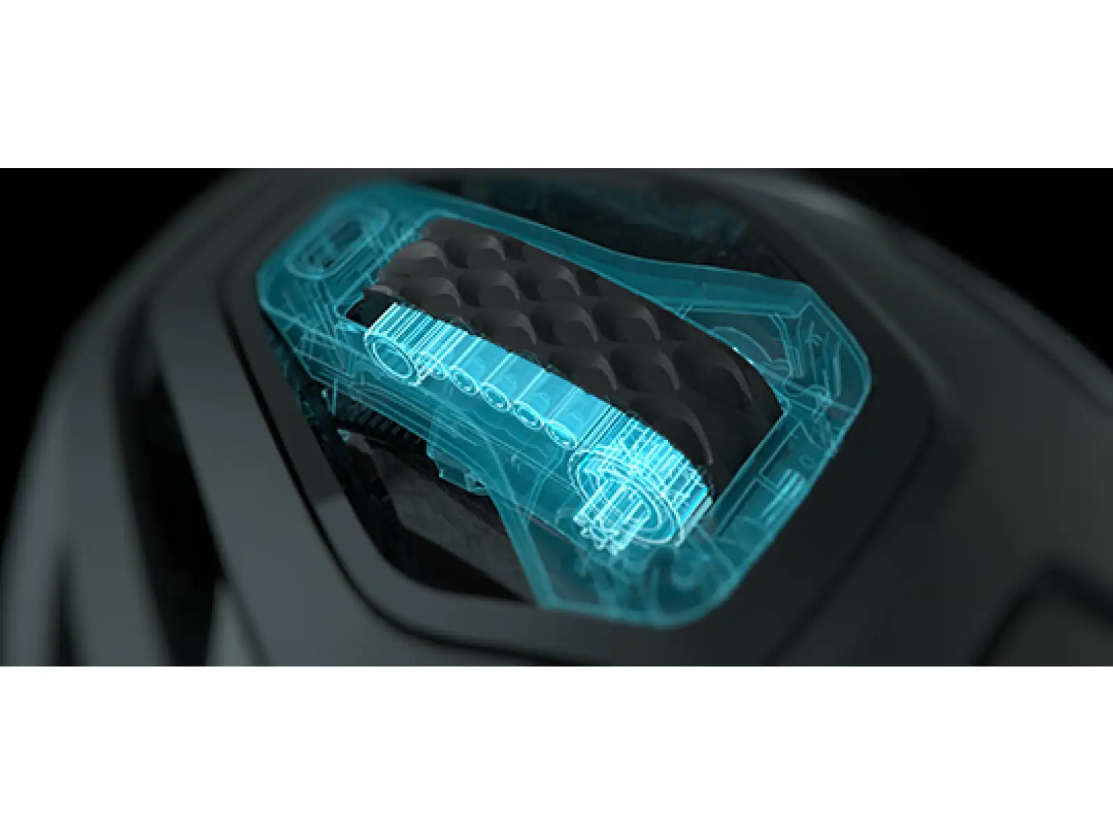 Lazer Vento KinetiCore Helm schwarz/silber