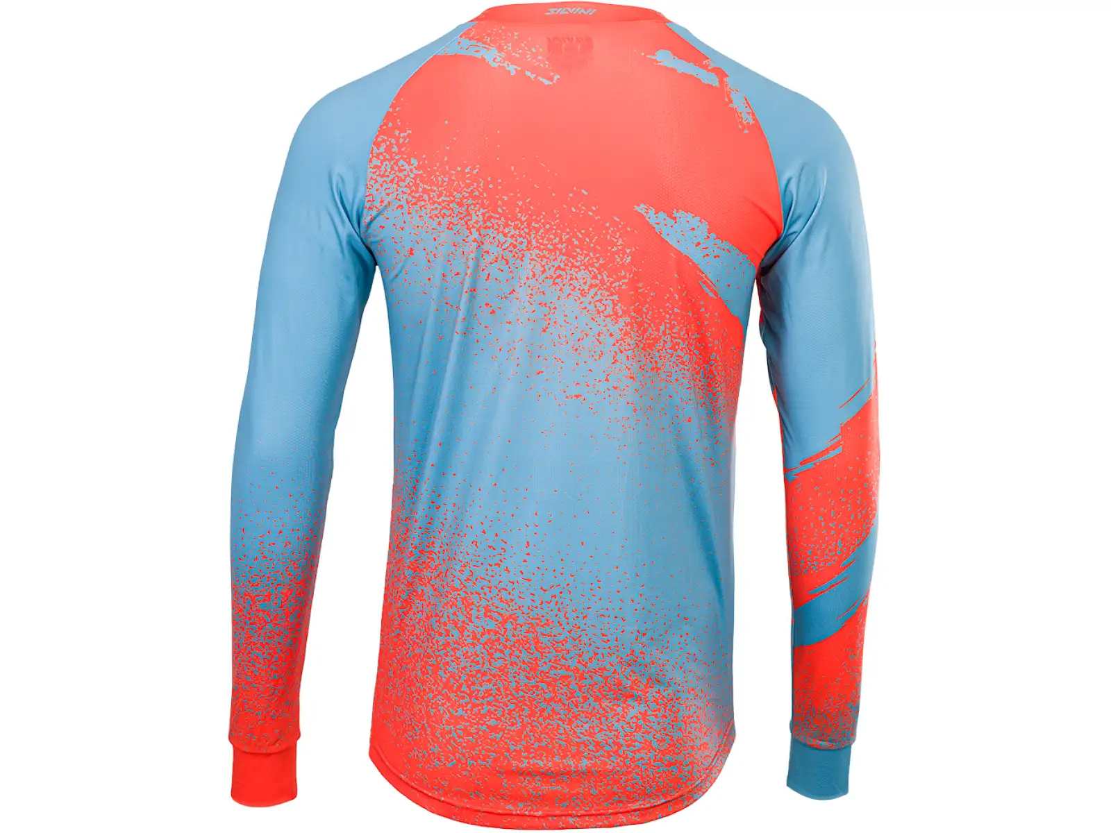 Silvini Cortino Herrentrikot Langarm blau/orange